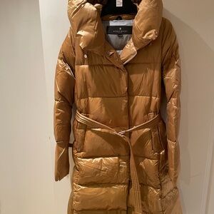 Nicole benisti Gold Puffer Coat